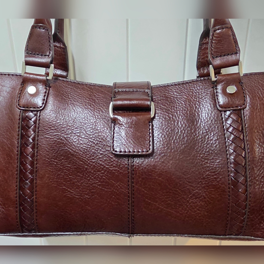 WILSONS LEATHER Leather Satchel/Shoulder Bag Excellent Used Condition - Picture 14 of 16